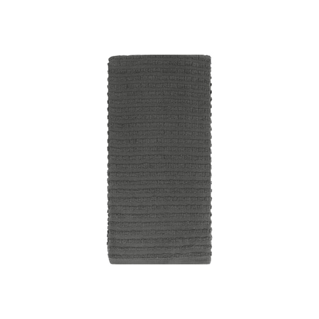 Ritz Royale Solid Kitchen Towel 100% Cotton Terry Graphite 12911